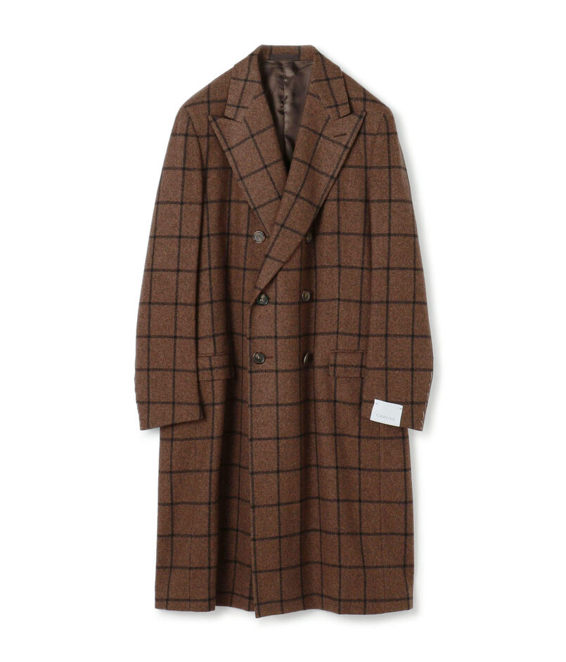 CARUSO DOUBLE BREASTED COAT