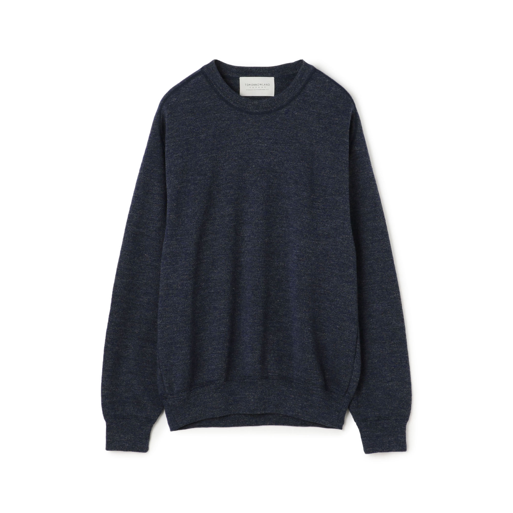 TOMORROWLAND Tricot ウールラミー クルーネックプルオーバー