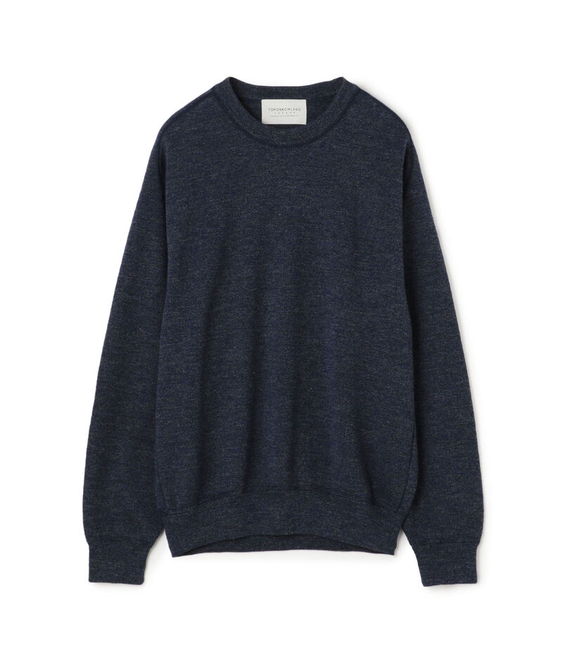 TOMORROWLAND Tricot ウールラミー クルーネックプルオーバー