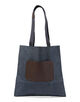 Helene Nepomiatzi TOTE BAG WITH LEATHE トートバッグ