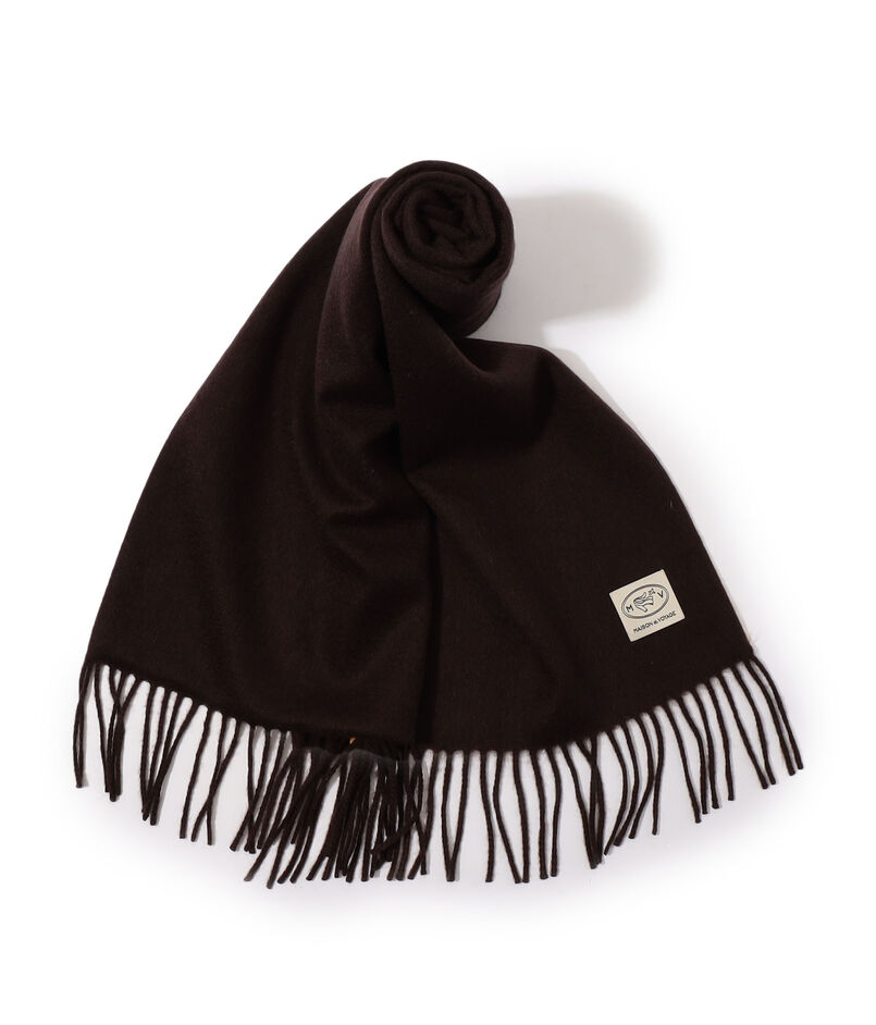 カシミヤシルク ドット リバーシブルストール