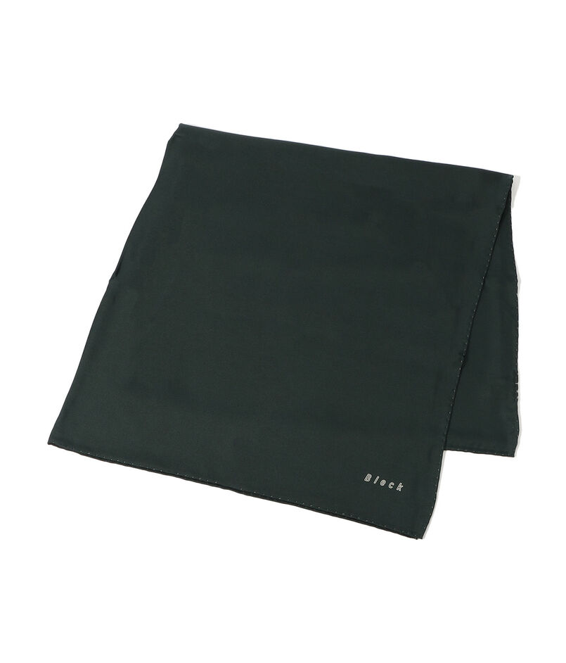 Bleck scarf シルクスカーフ Bleck scarf シルクスカーフ