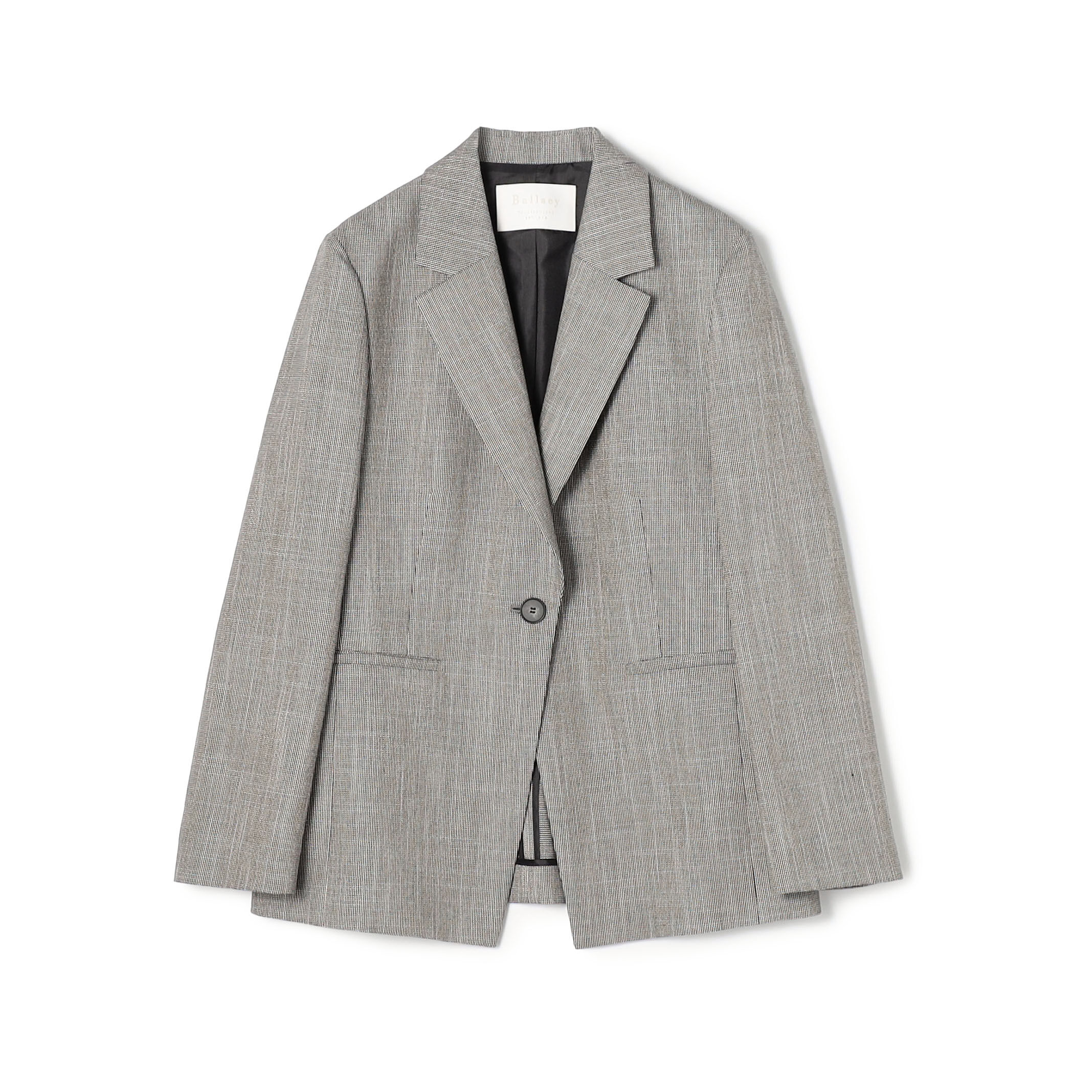 WEB先行予約】ミックススラブストレッチ 1Bテーラードジャケット