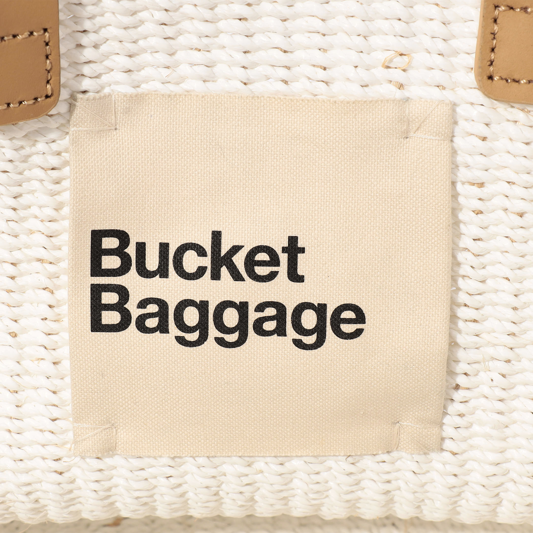 セール】 Bucket Baggage H&S Basket Large バッグ （かごバッグ