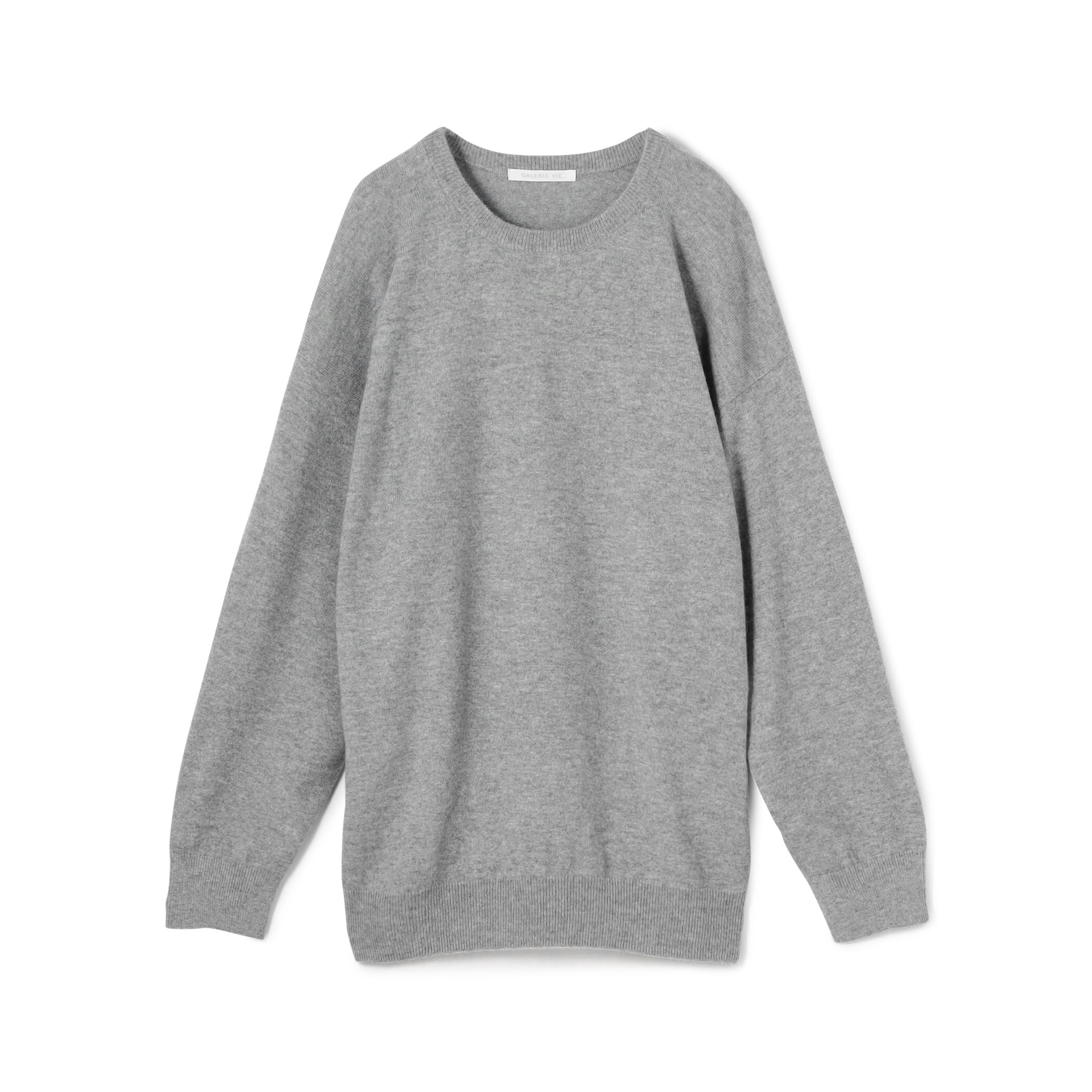 GALERIE VIE アンサンブルニット カシミヤ 薄いグレー