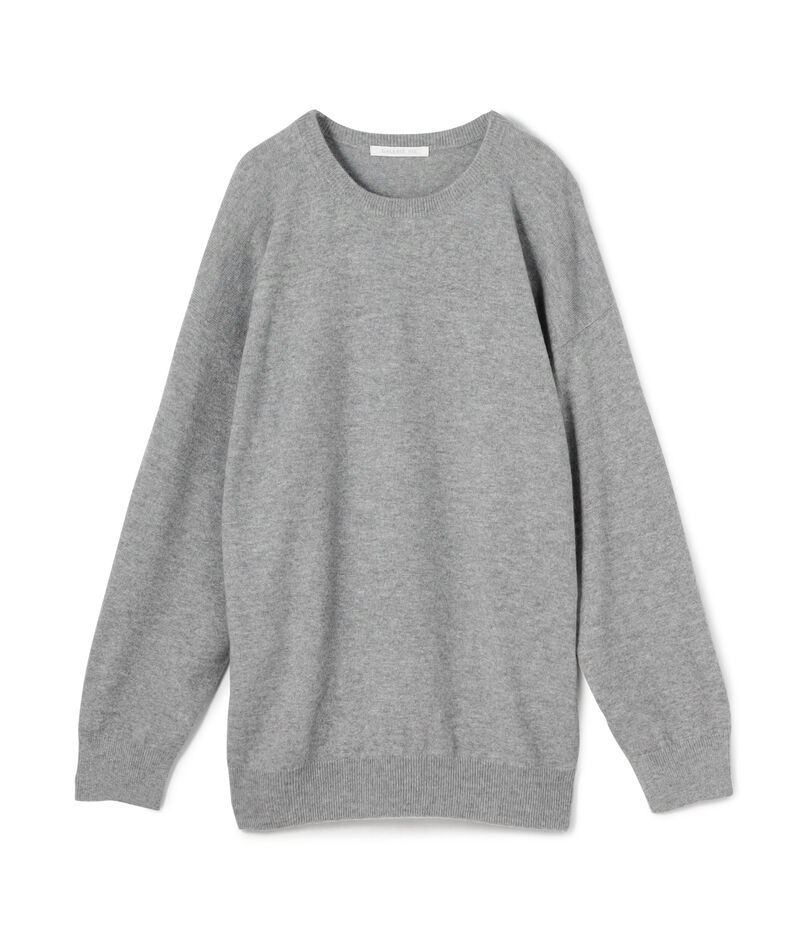 モンゴルカシミヤ クルーネックプルオーバー