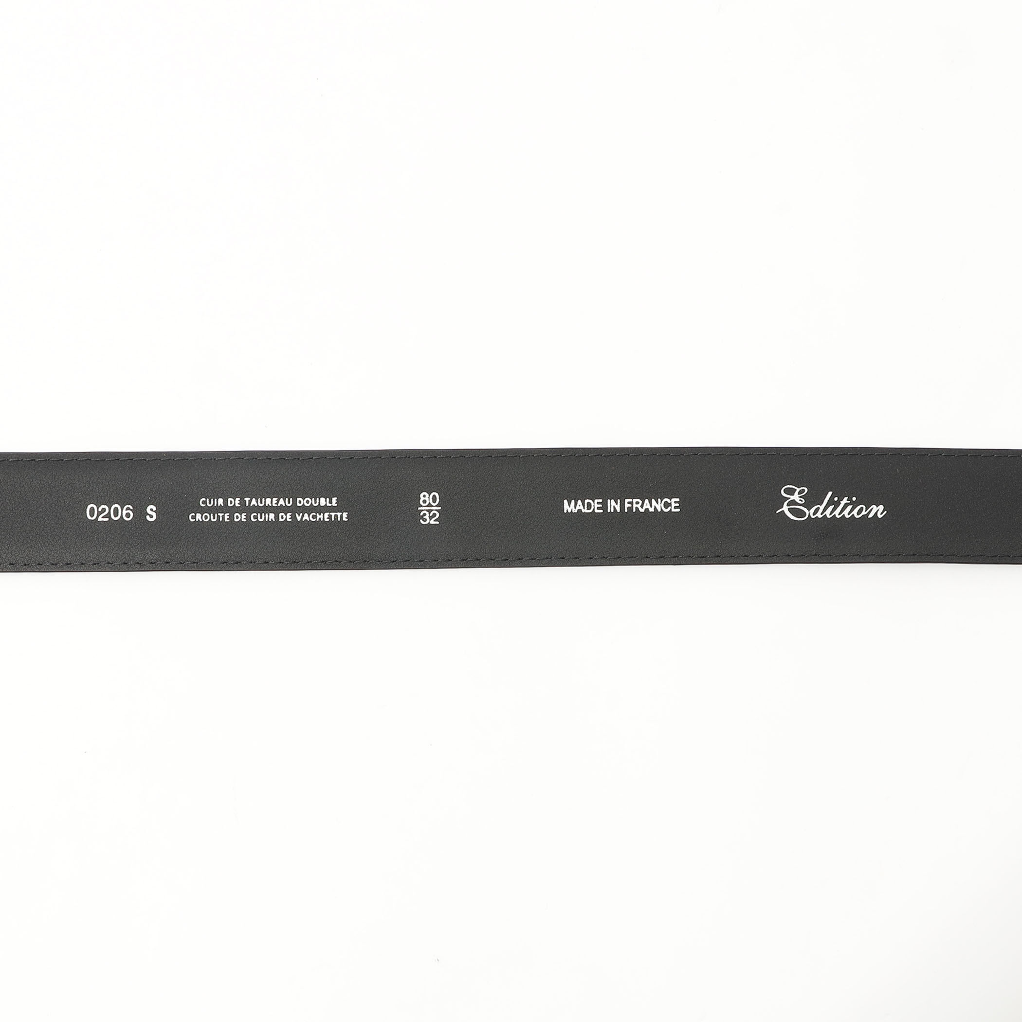 別注】MAISON BOINET box leather belt｜トゥモローランド 公式通販