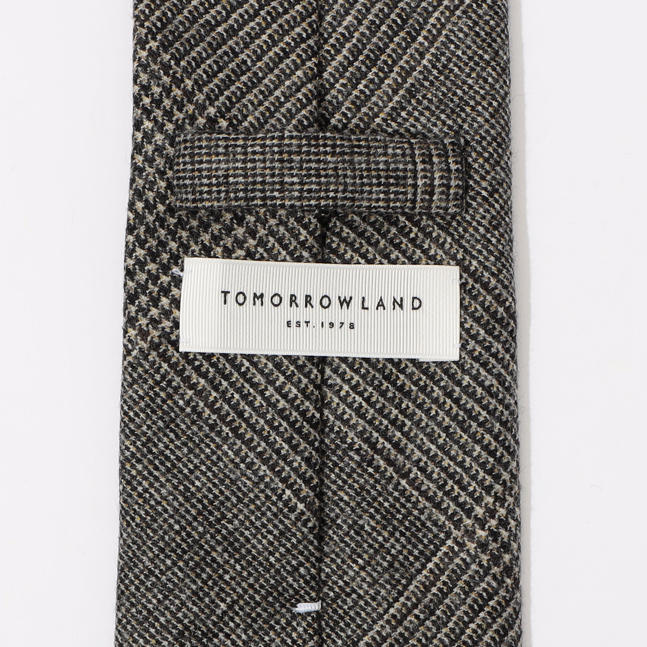 【在庫僅少】 TOMORROWLAND 公式通販 チェックネクタイ｜トゥモローランド ウール 小物