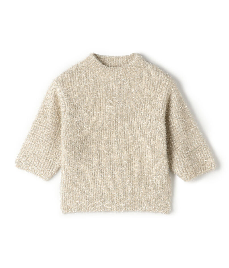 ルレックスシェニール ハーフスリーブプルオーバー