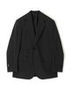 ウールシルクリネン シングルブレステッド2Bジャケット ROGNA