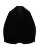 ウォッシュドベルベット シングルブレステッド 2Bジャケット PONTOGLIO