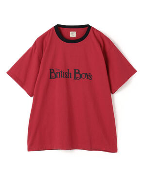 MAISON et VOYAGE コットン プリントTシャツ