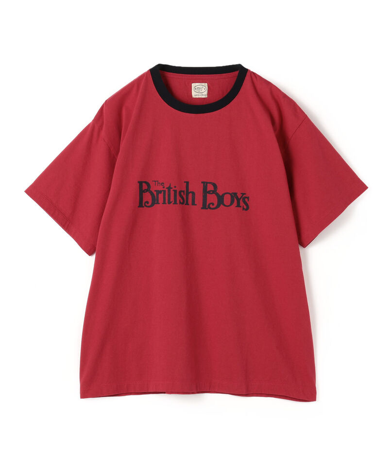 MAISON et VOYAGE コットン プリントTシャツ