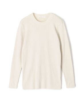 ギザコットンリブ クルーネックプルオーバー