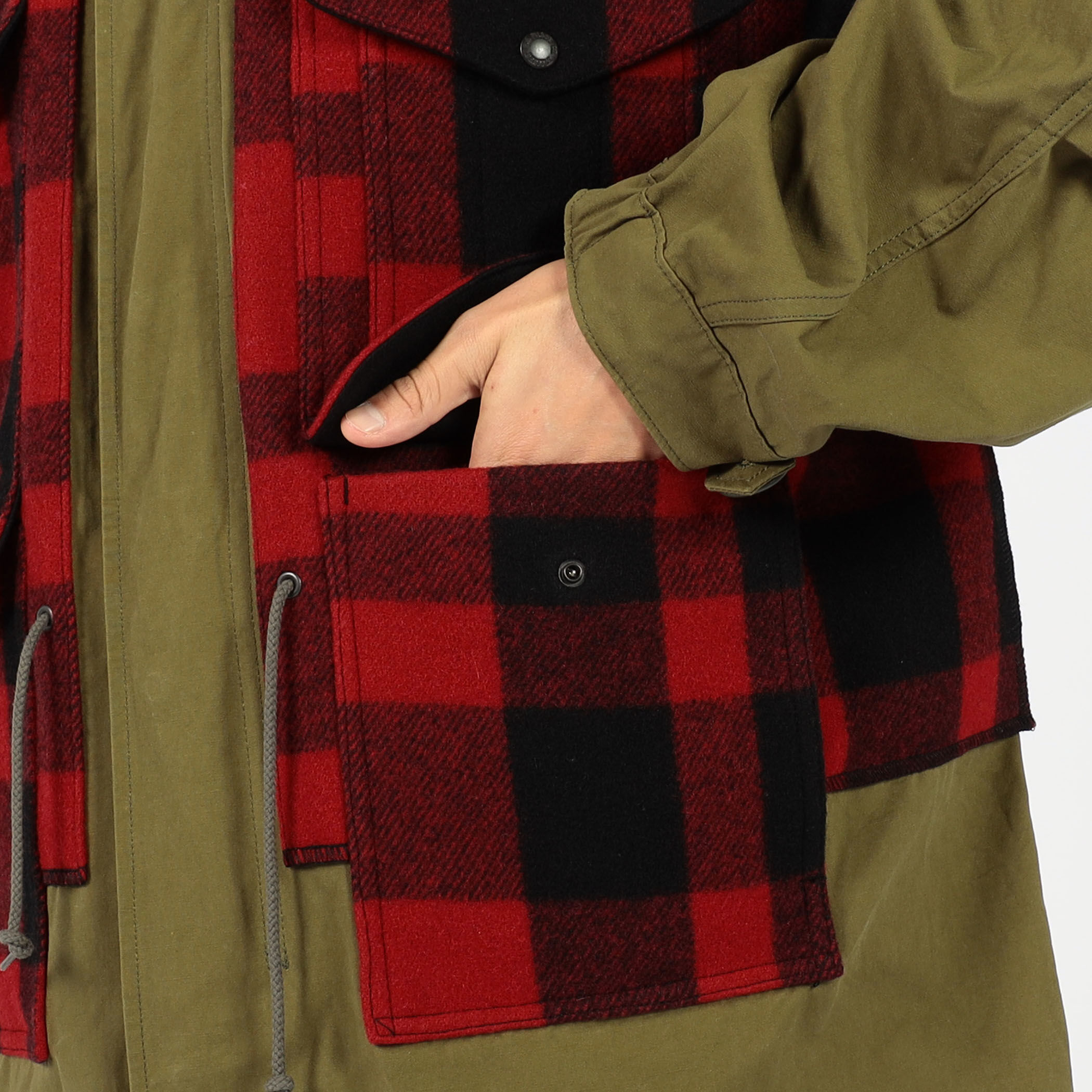 JUNYA WATANABE MAN × FILSON パッチワークコート｜トゥモローランド