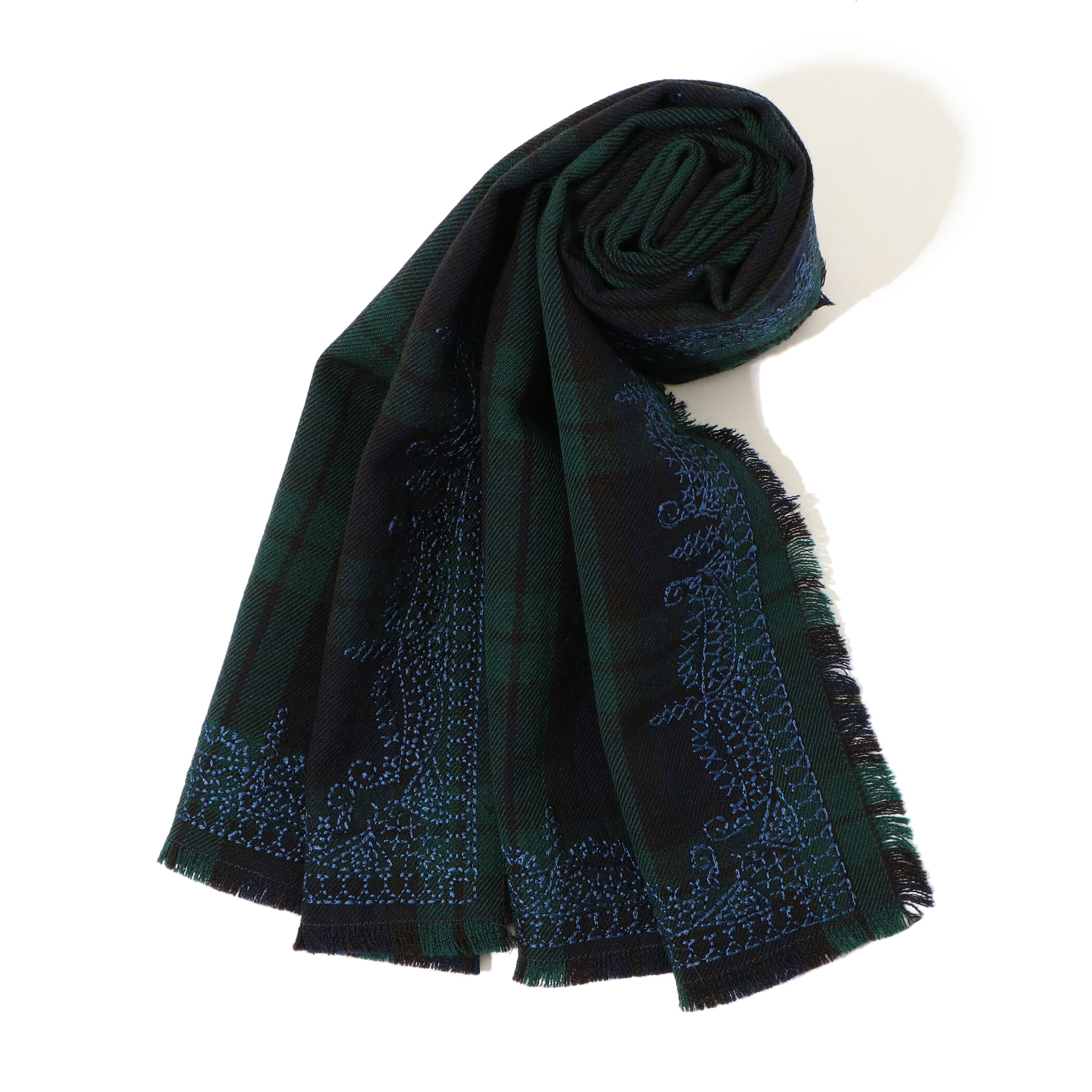 Bleck SCARF/TARTAN ウールストール｜トゥモローランド 公式サイト
