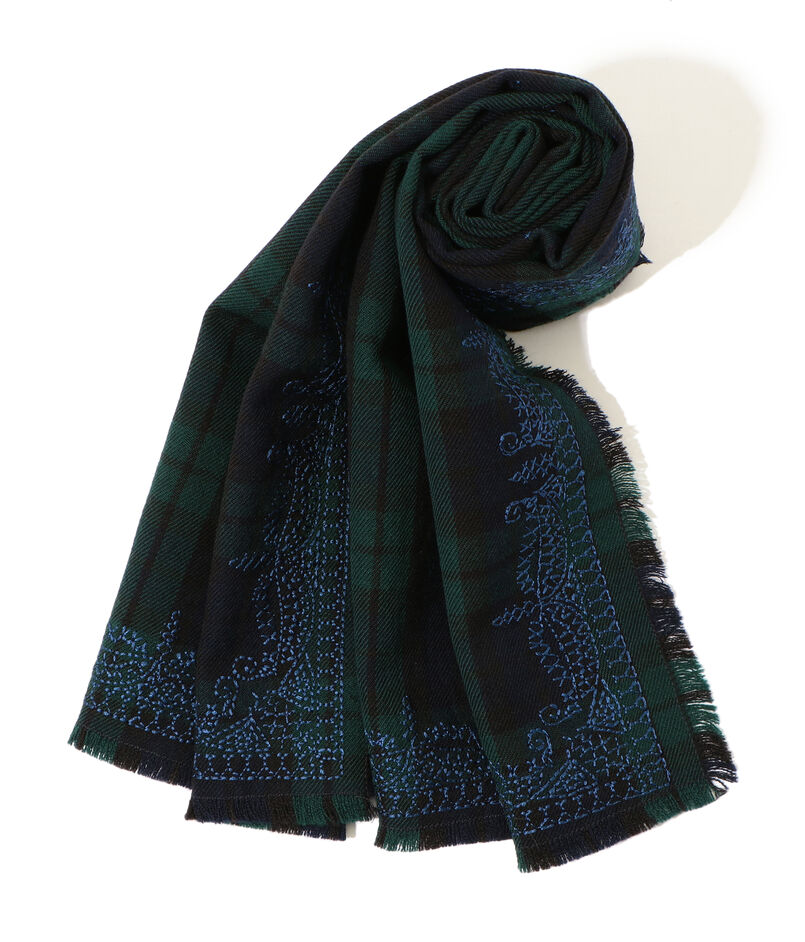 Bleck SCARF/TARTAN ウールストール Bleck SCARF/TARTAN ウールストール