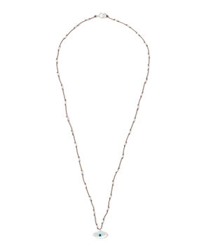 SEE REAL FLOWERS Evil Eye ネックレス