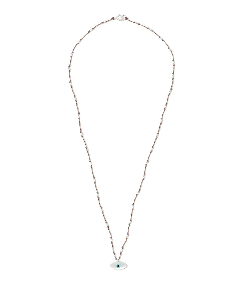 SEE REAL FLOWERS Evil Eye ネックレス