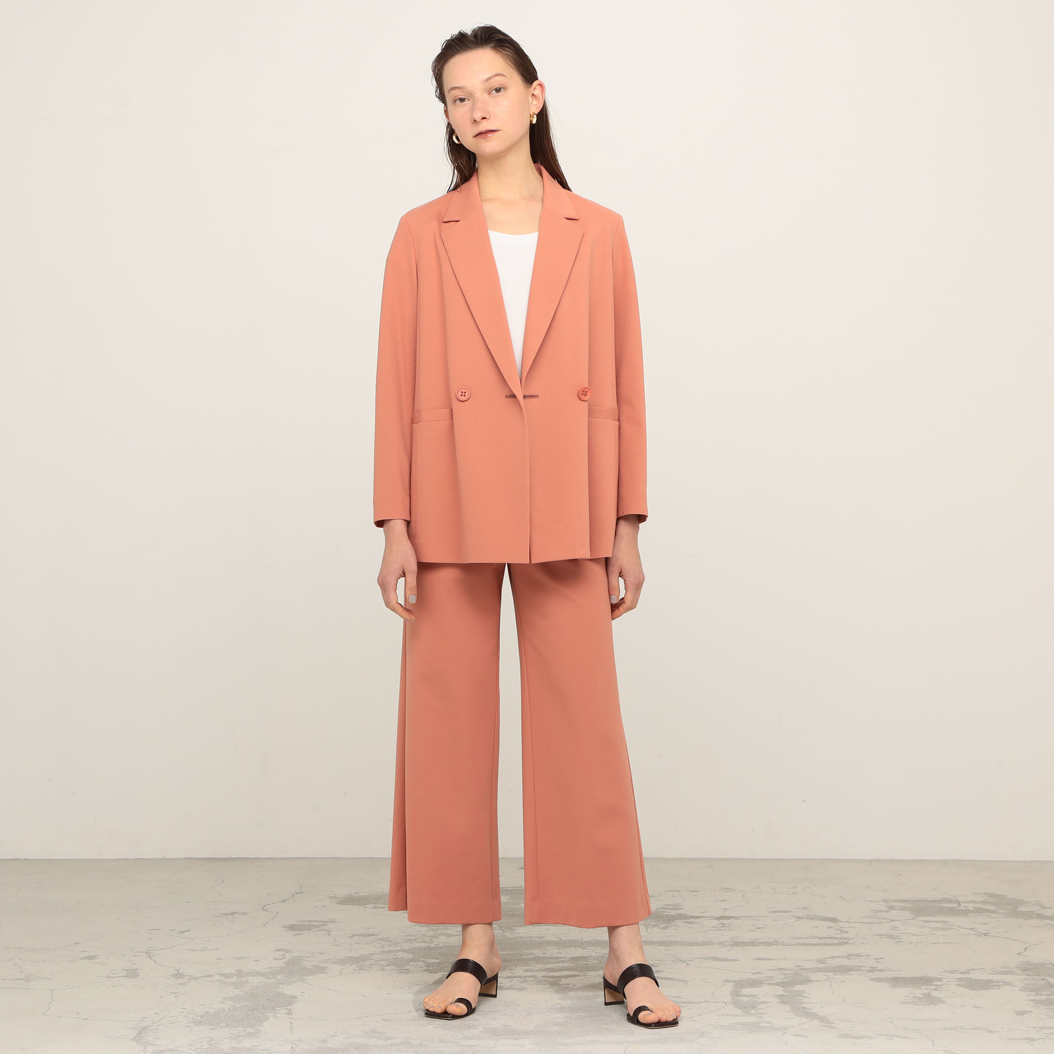 Ballsey♡プレシャスモック ドローストリングストレートパンツ BALLSEY（ボールジィ）の「プレシャスモック ドローストリング