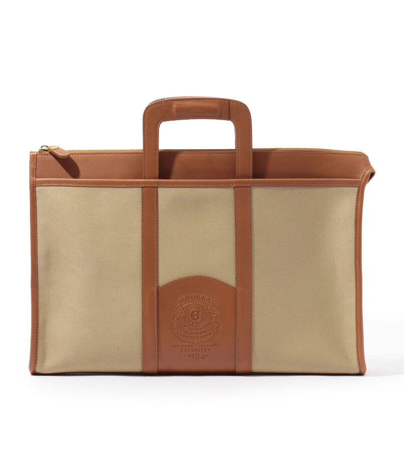 GHURKA EXPEDITER No.34 Leather Attache Case バッグ