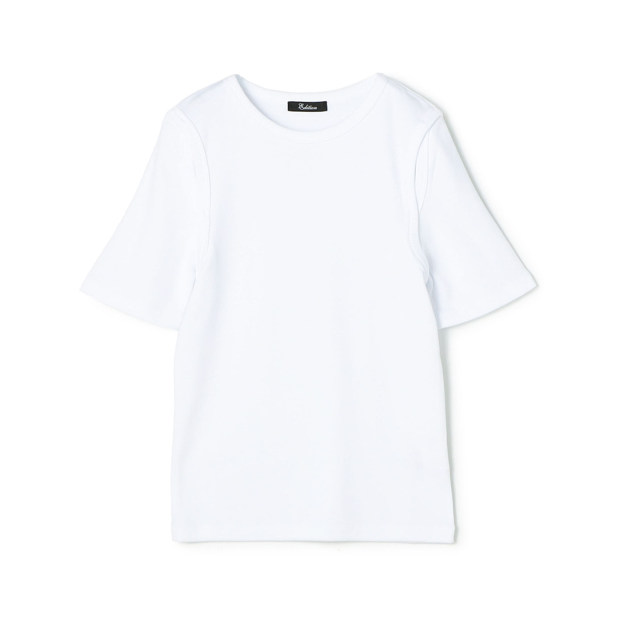 国内発送★VS★キラキラ☆ラインストーンコットンスリープシャツ シャツ Rhinestone velours sheer shirt / ラインストーンベロア