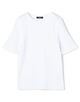 ■コットンフライス カットスリーブTシャツ