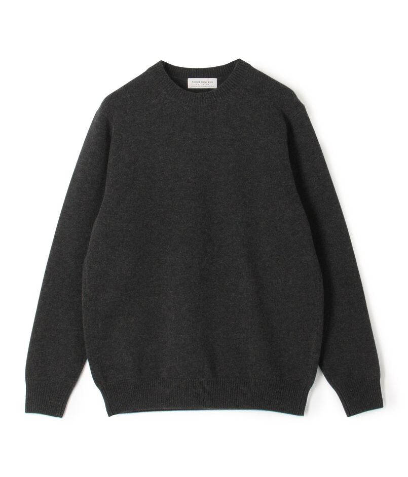 TOMORROWLAND tricot スーパーファインラムウール クルーネックプルオーバー