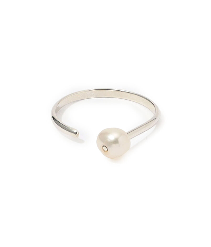 SASKIA DIEZ PEARL MONO MINI リング