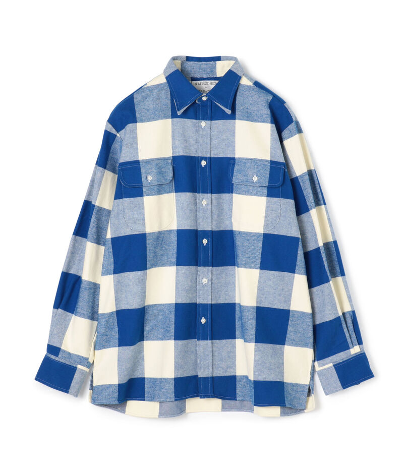 【別注】INDIVIDUALIZED SHIRTS コットン CPOシャツ