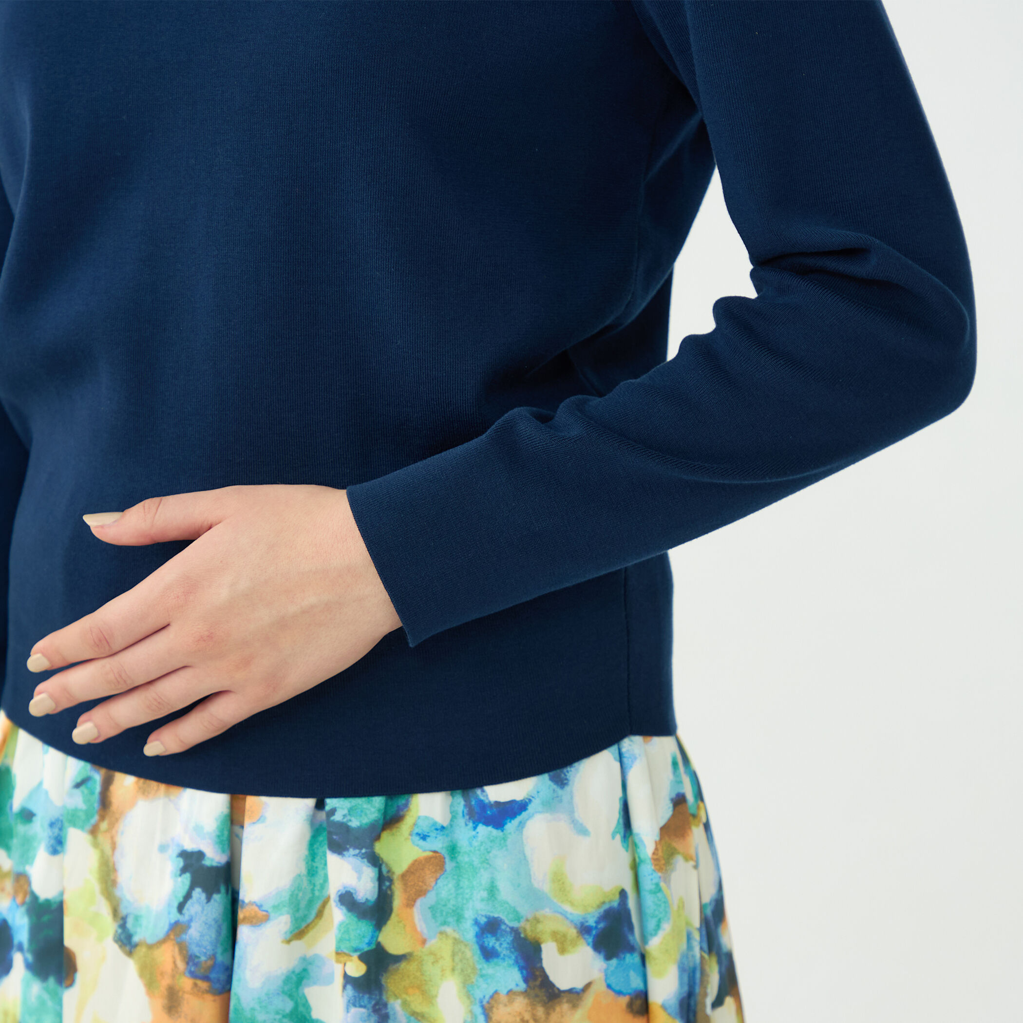 スビンコットン ボートネックプルオーバー｜トゥモローランド 公式通販