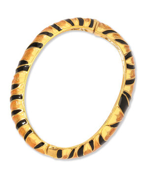 Kenneth Jay Lane TIGER PRINT バングル