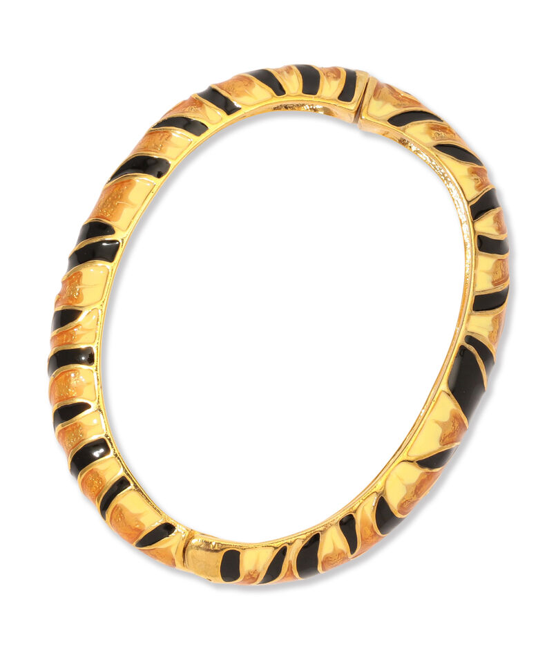 Kenneth Jay Lane TIGER PRINT バングル