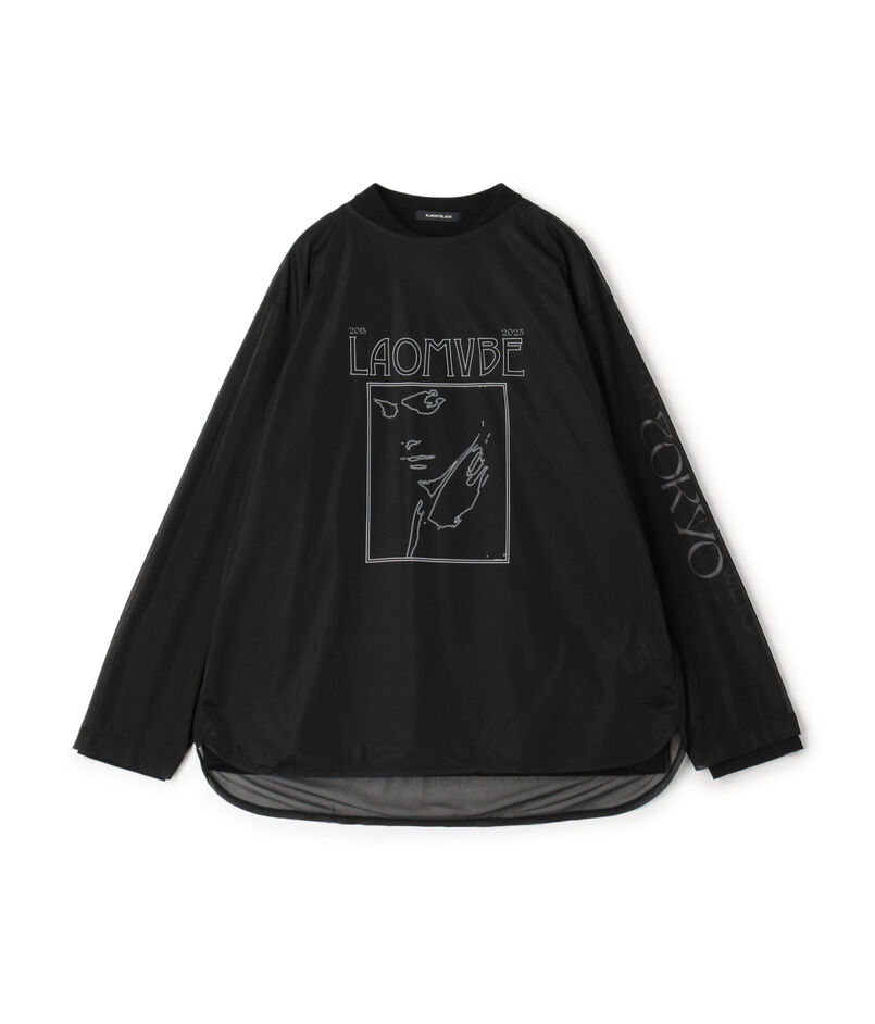 ALMOSTBLACK LAYERD LS T ロングスリーブTシャツ