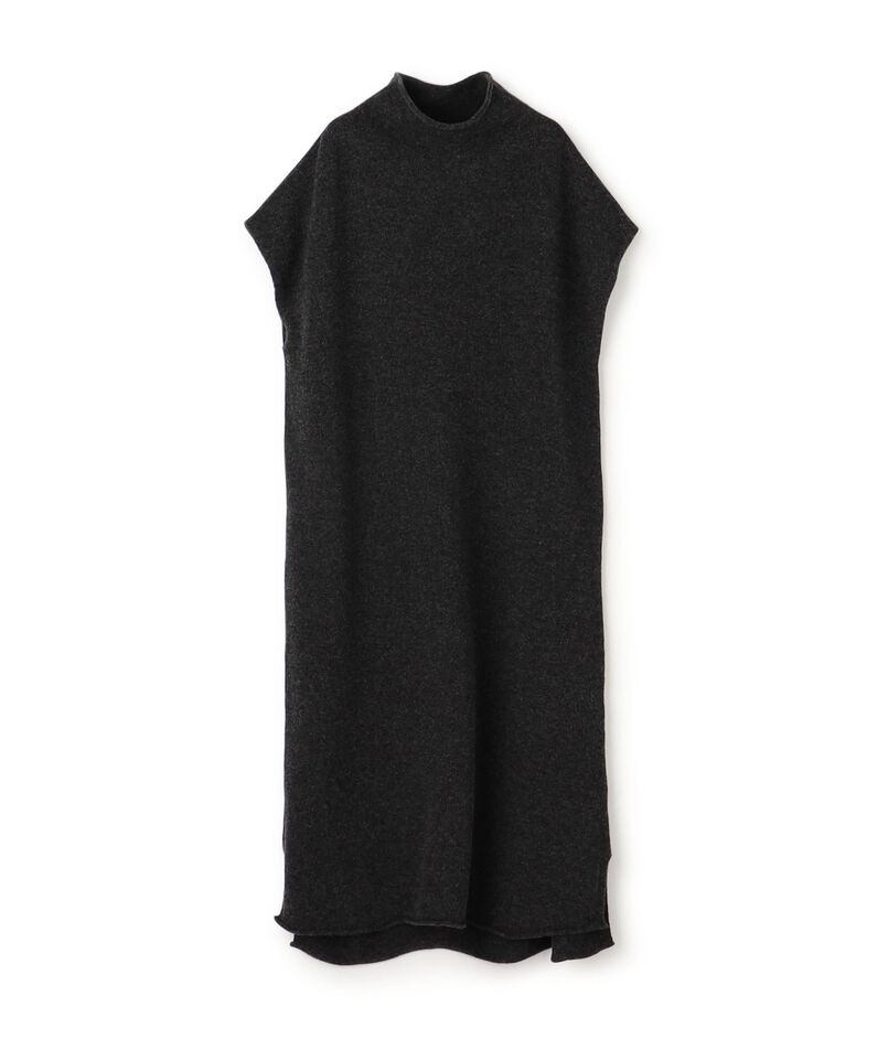ラムズウール ビルドネックワンピース