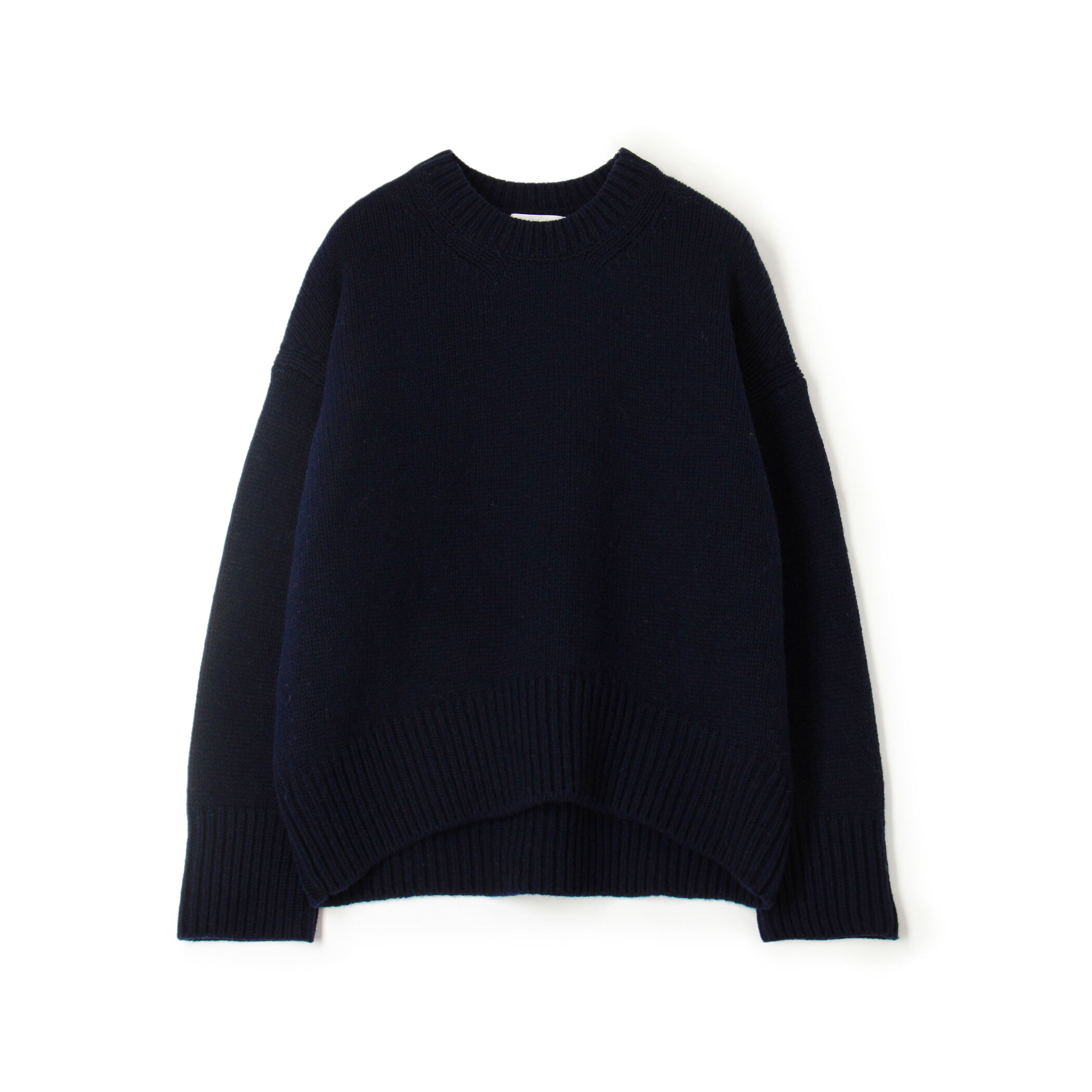 23年　ギャルリーヴィー　ファインウールクルーネックプルオーバー　ニット　ピンク GALERIE VIE（ギャルリー ヴィー）の「ファインウール クルーネック