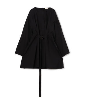 スビンコットン ボリュームベルテッドチュニック