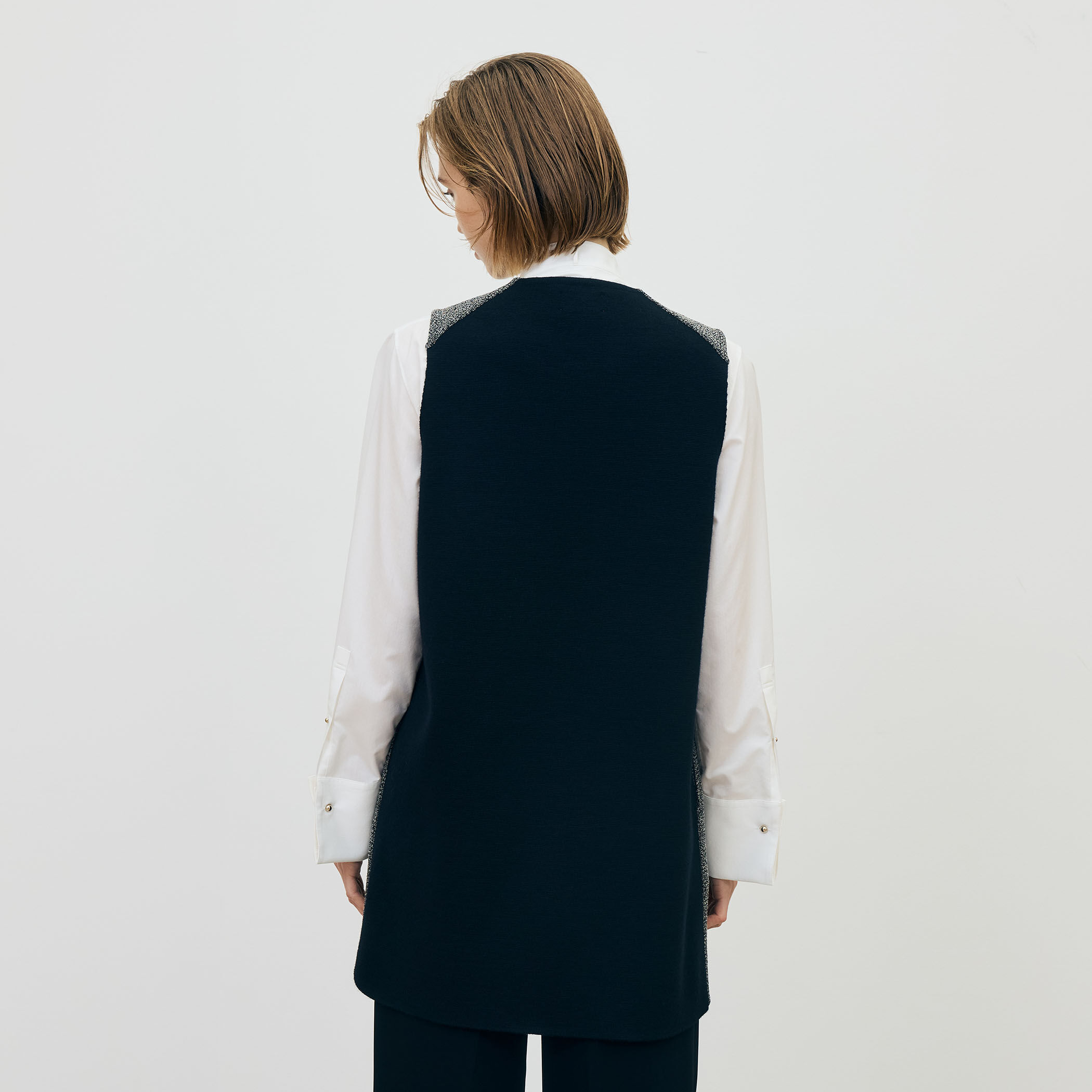 ファブリックコンビ ニットジレ｜トゥモローランド 公式サイト