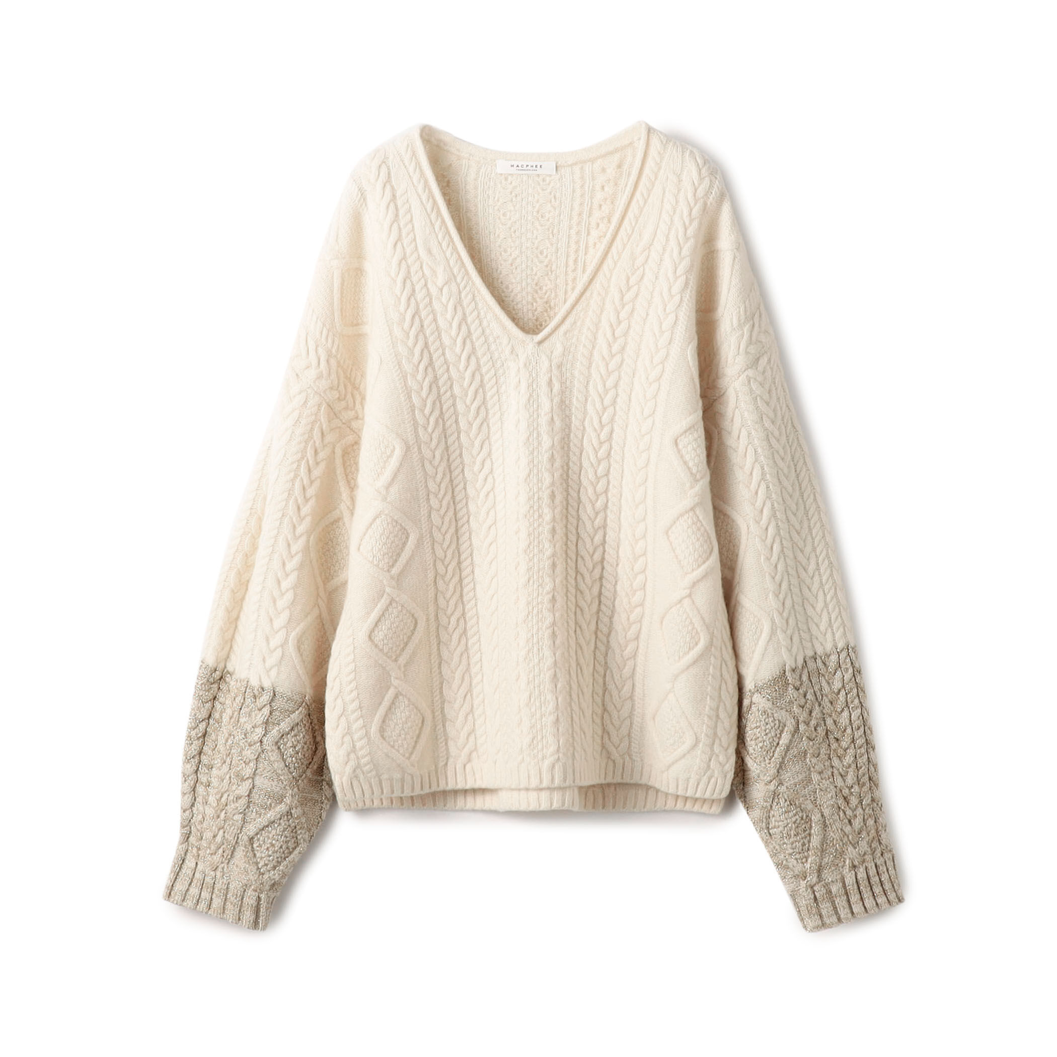 ルレックスケーブル Vネックプルオーバー｜トゥモローランド 公式通販