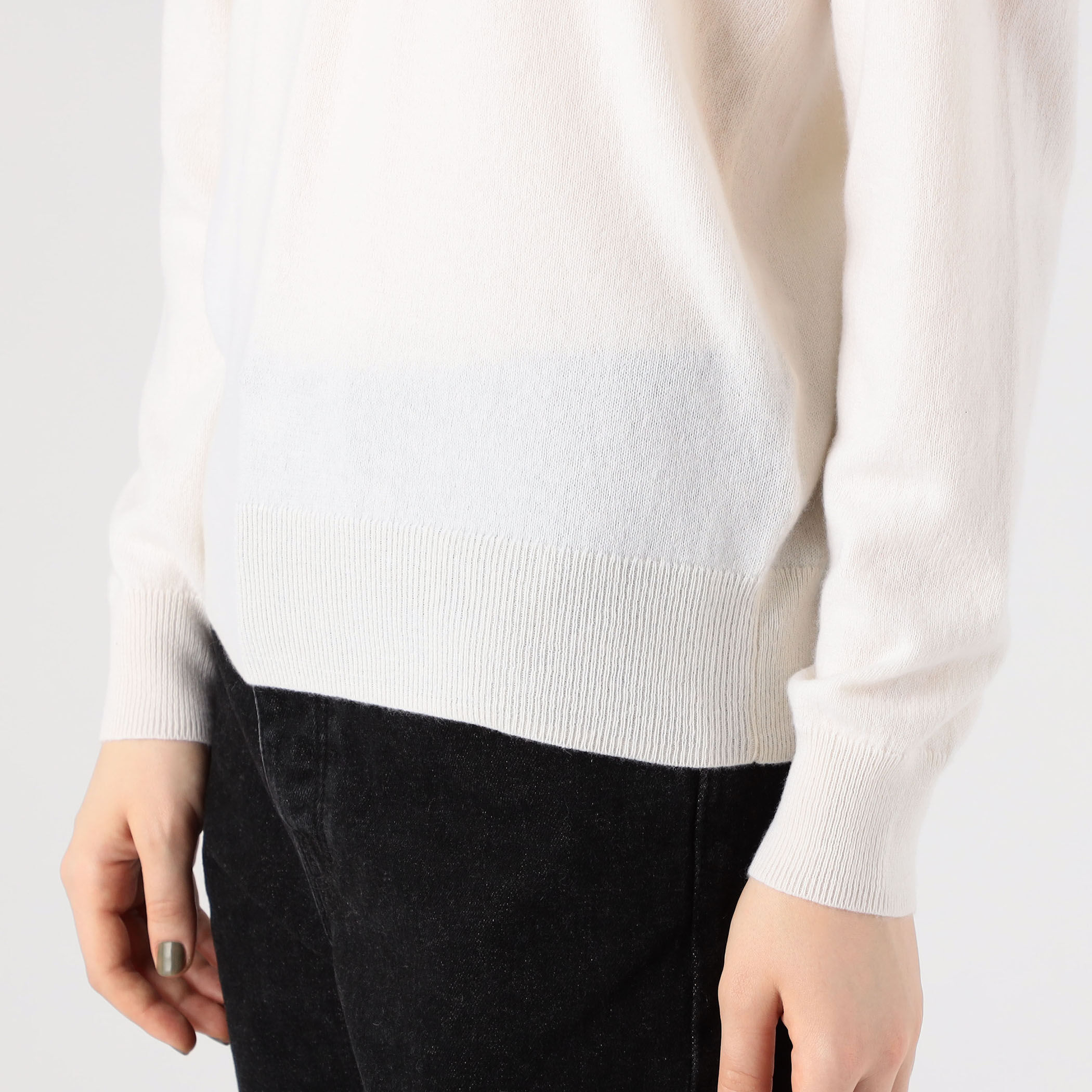 極美品*GALERIE VIE*スコットランドカシミヤ100% ニット GALERIE VIE（ギャルリー ヴィー） ニット セーター スコットランド