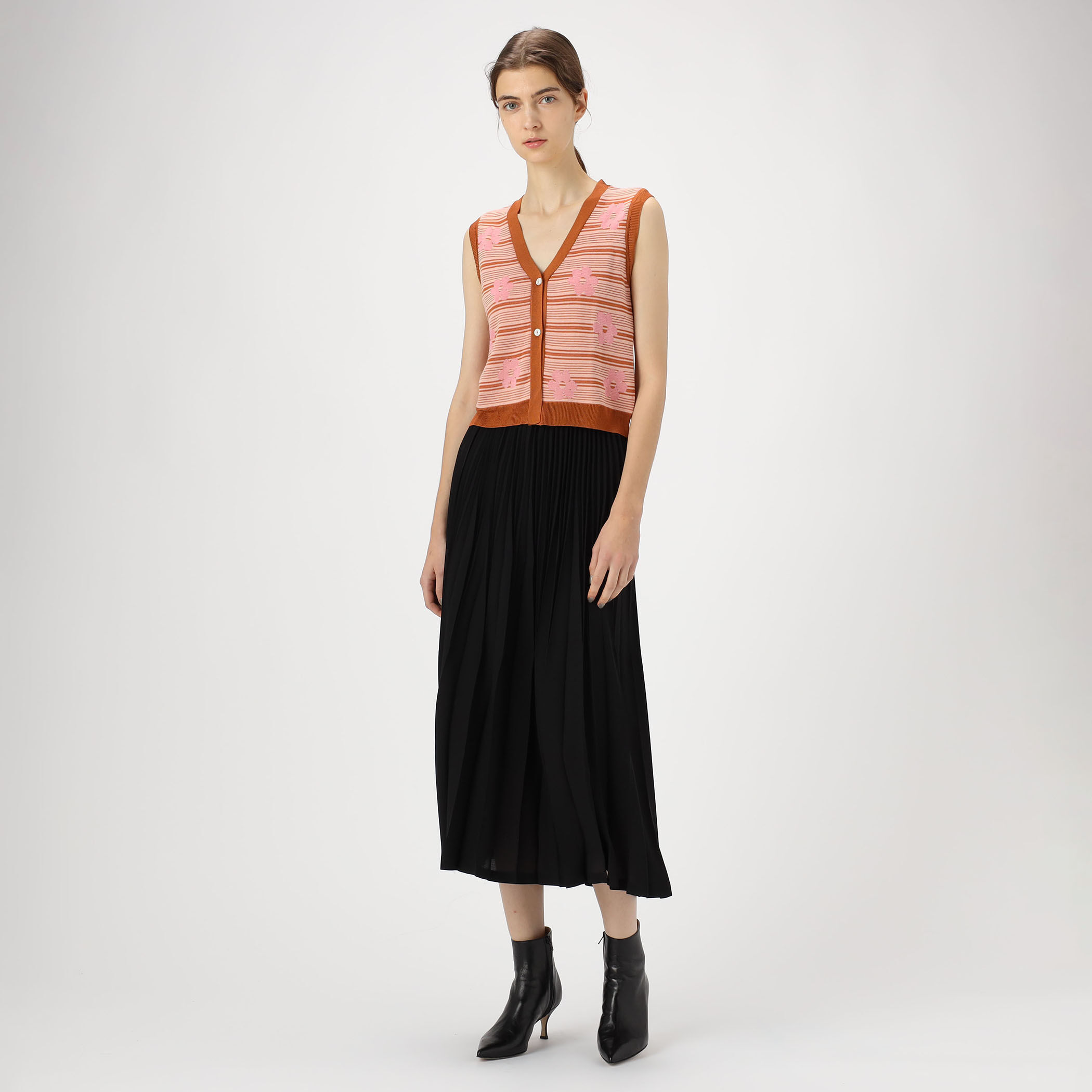 MARNI Striped Flowers ベスト｜トゥモローランド 公式通販