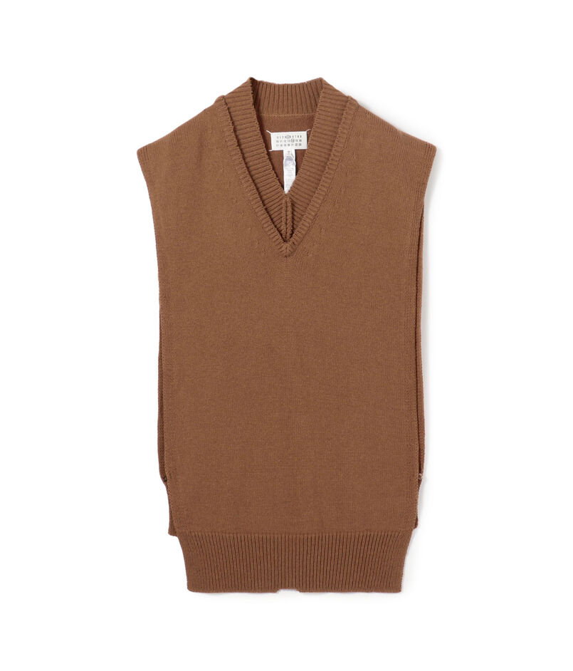 ●Maison Margela Knit Vest Stole