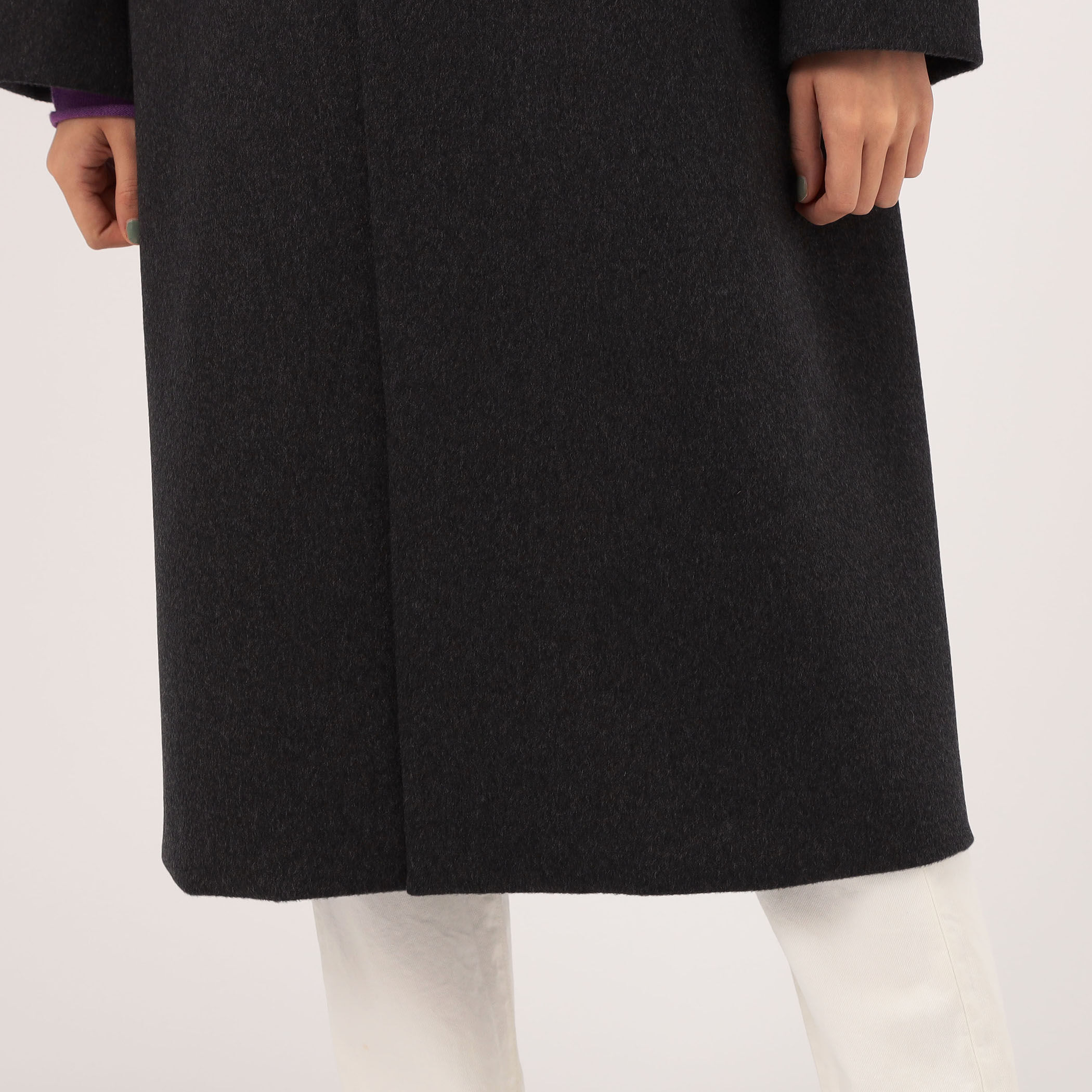 【新品・タグ付】GALERIE VIE　ピュアカシミヤ　ロングコート　1 カシミヤビーバー クルーネックロングコート｜トゥモローランド 公式通販