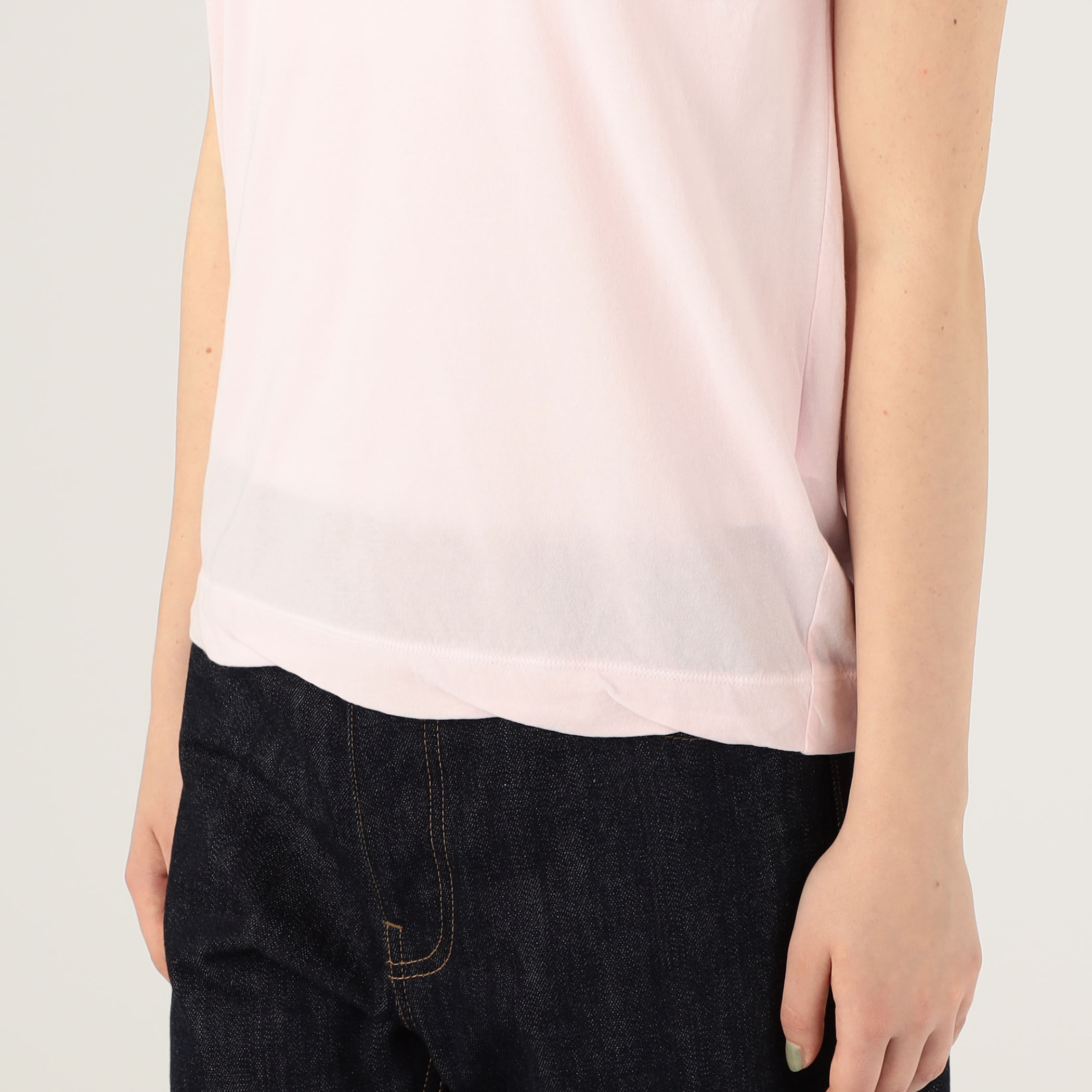ATON×TOMORROWLAND コットンジャージーノースリーブプルオーバー TOMORROWLAND （トゥモローランド）の「□【別注】ATON×TOMORROWLAND