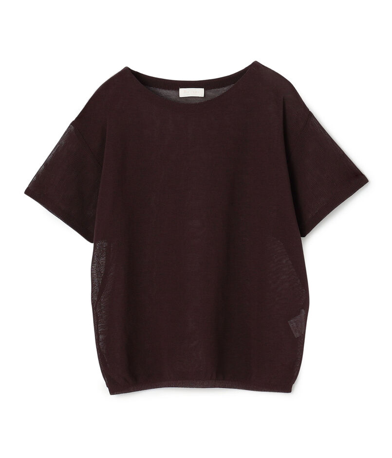 ダブルカバーコットンナイロン ショートスリーブプルオーバー