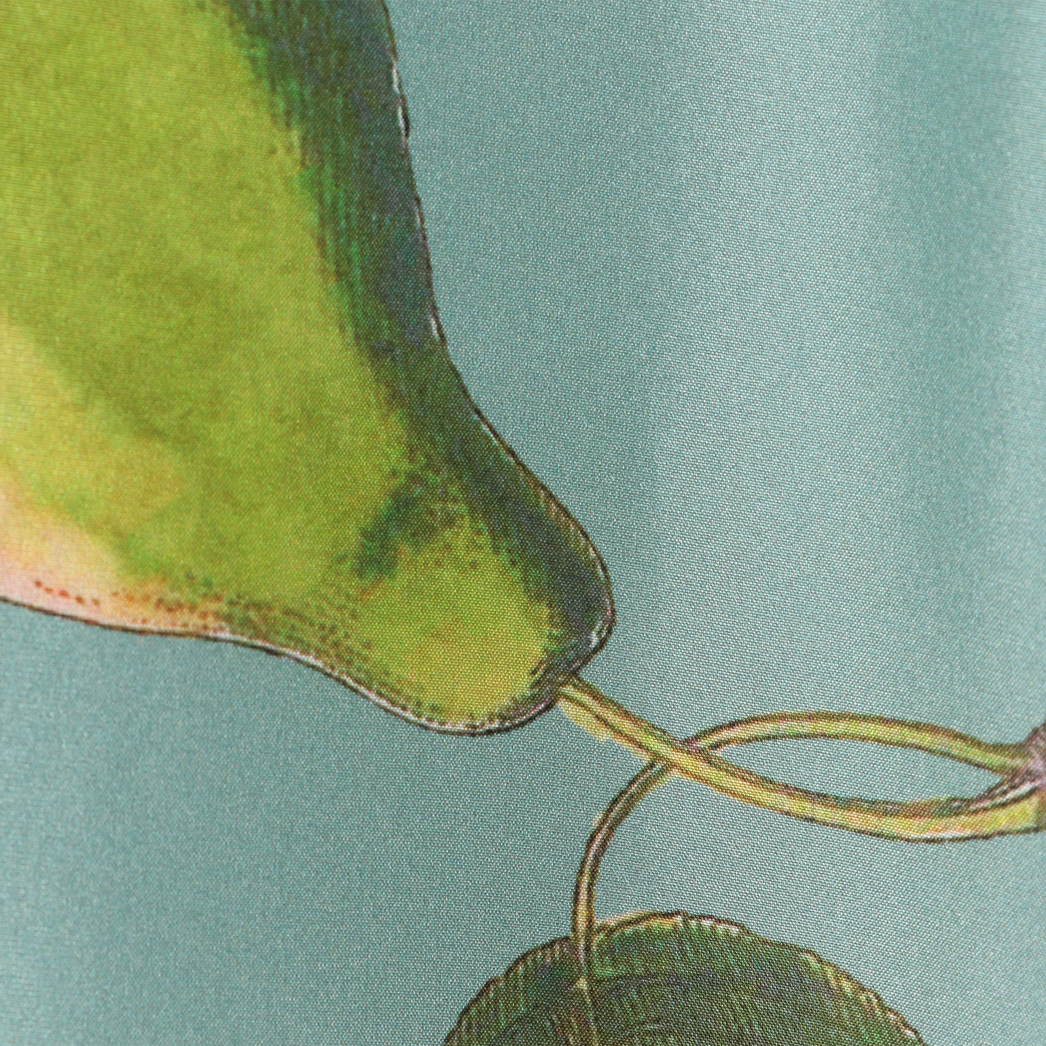 シルク Green Showerプリント フレアスカート｜トゥモローランド