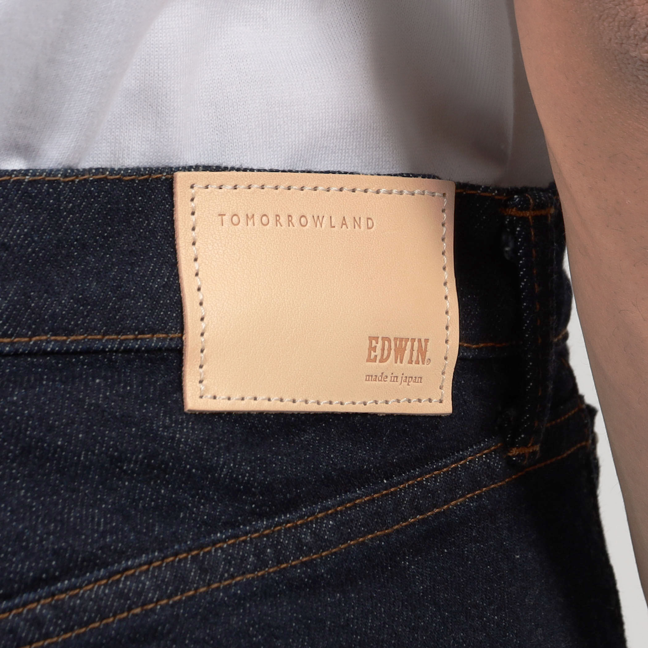 別注】EDWIN REGULAR TAPERED ONE WASHED デニムパンツ