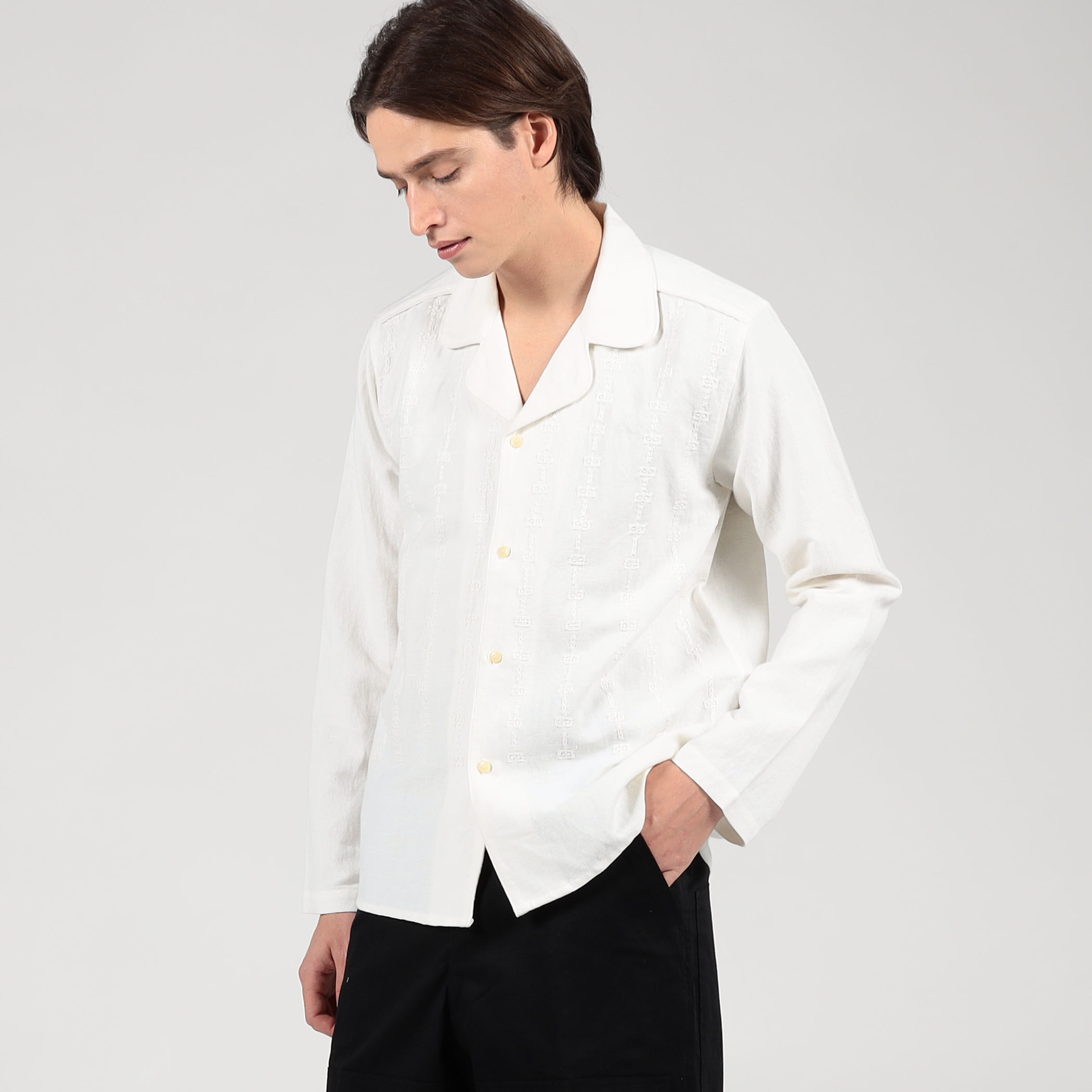 トモッキー　新品　プランテーション　レイヤード　おしゃれなシャツ レイヤード ツートンカラーシャツ 1002 | 可愛い服量産型服通販