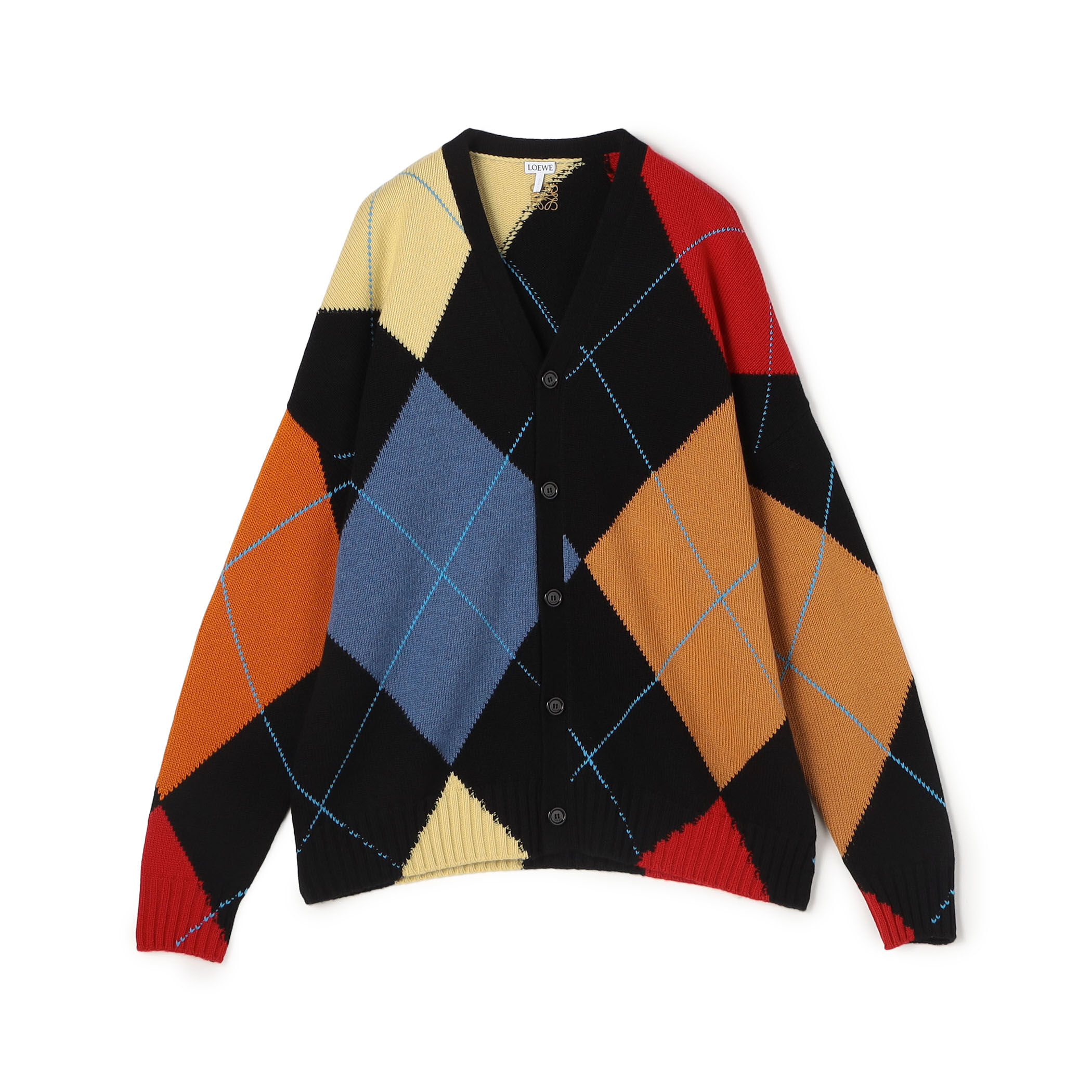 LOEWE カシミヤアーガイル カーディガン｜トゥモローランド 公式サイト