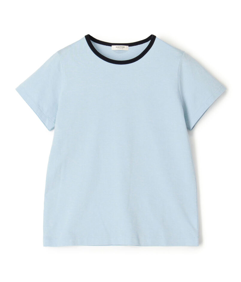 【WEB限定】コットンジャージー トリムTシャツ